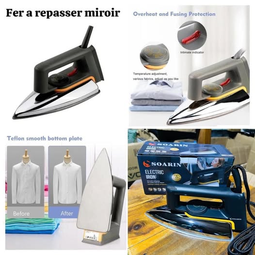 Fer à repasser Miroir