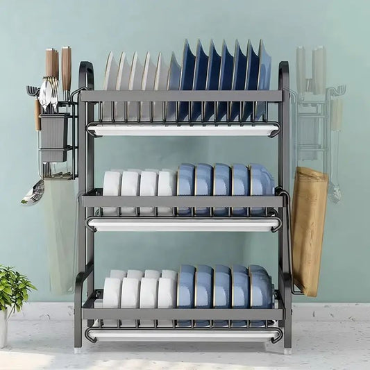 Range vaisselle premium 3 niveaux