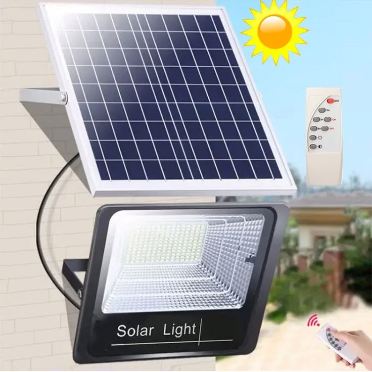 Projecteur solaire haute puissance 200W