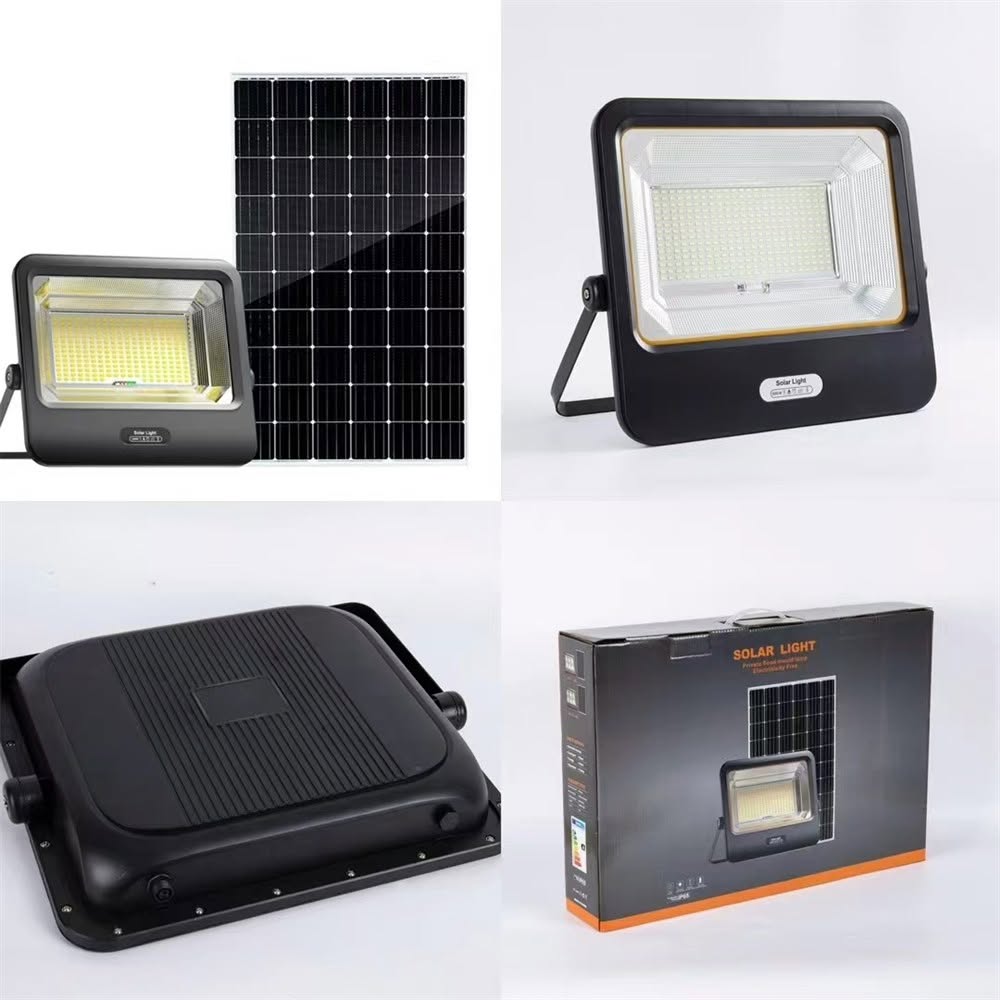 Projecteur Solaire LED avec Télécommande – IP65 – LUNIBOX