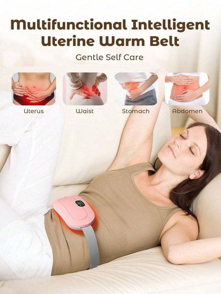 Ceinture chauffante menstruelle