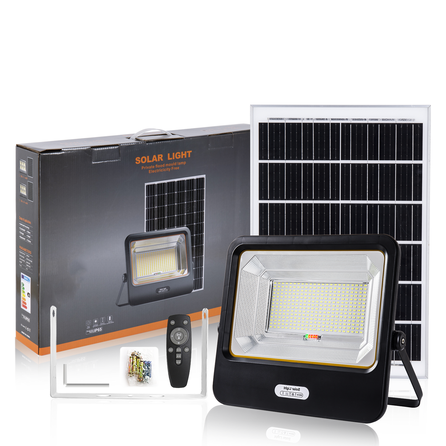 Projecteur Solaire LED avec Télécommande – IP65 – LUNIBOX