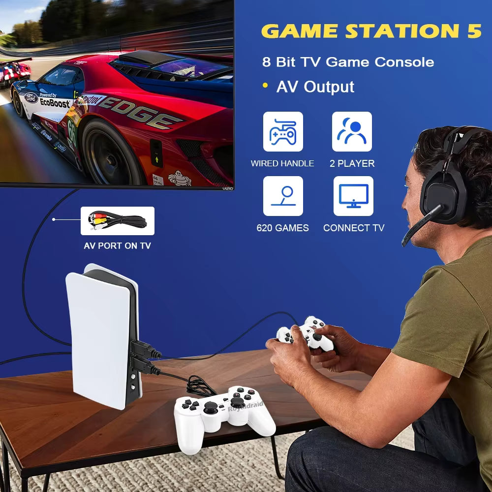 Console de jeux GS5 - 620 jeux intégrés