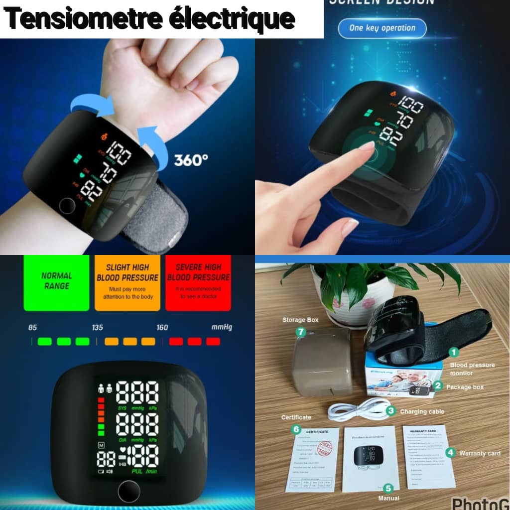 Tensiomètre électrique portable