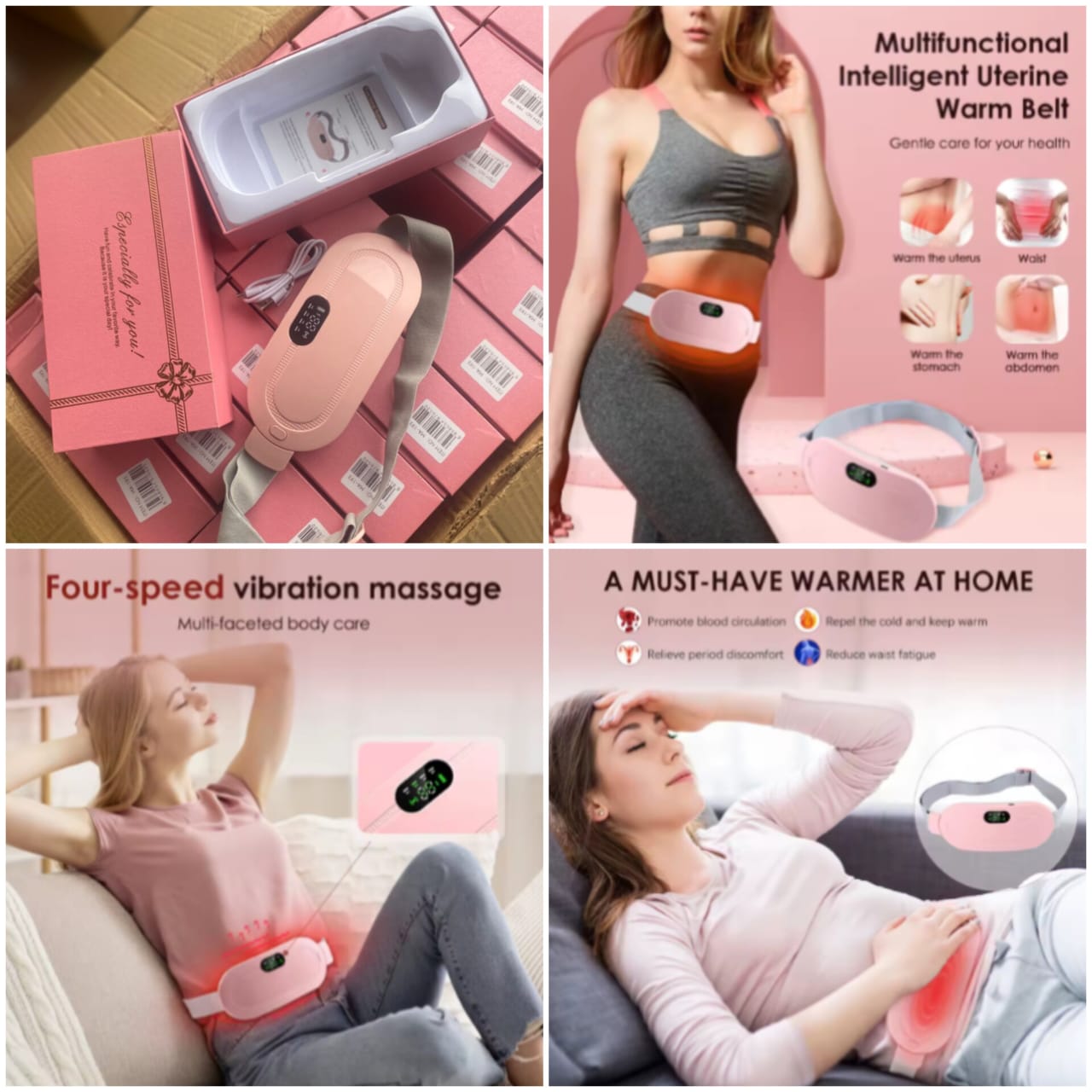 Ceinture chauffante menstruelle