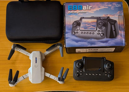 Drone E77 air avec Télécommande Ecran