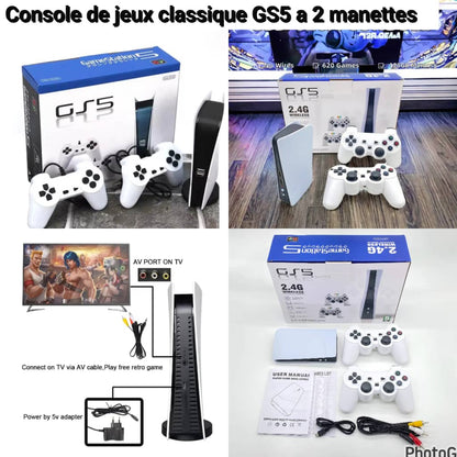 Console de jeux GS5 - 620 jeux intégrés