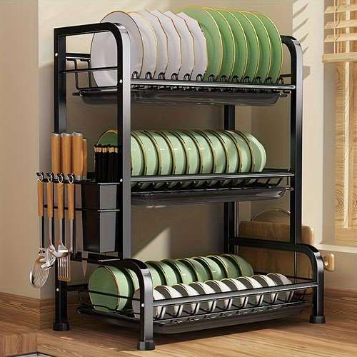 Range vaisselle premium 3 niveaux