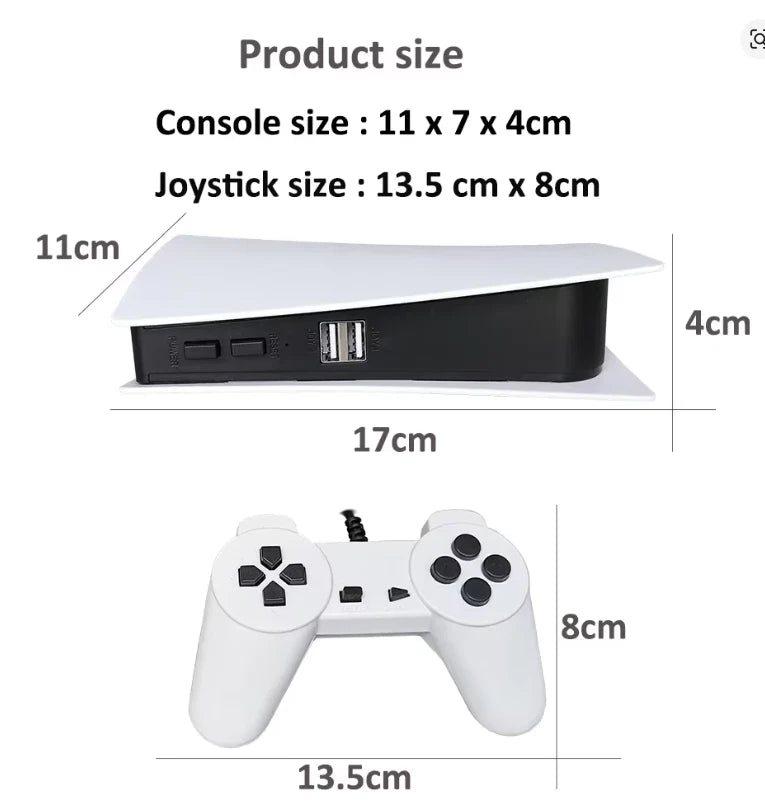 Console de jeux GS5 - 620 jeux intégrés