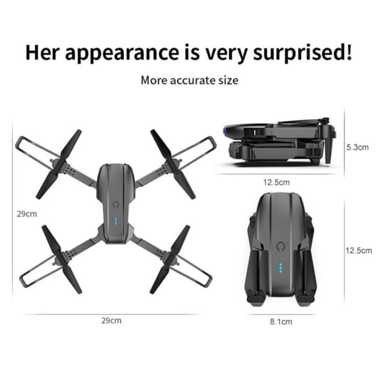 Drone E77 air avec Télécommande Ecran