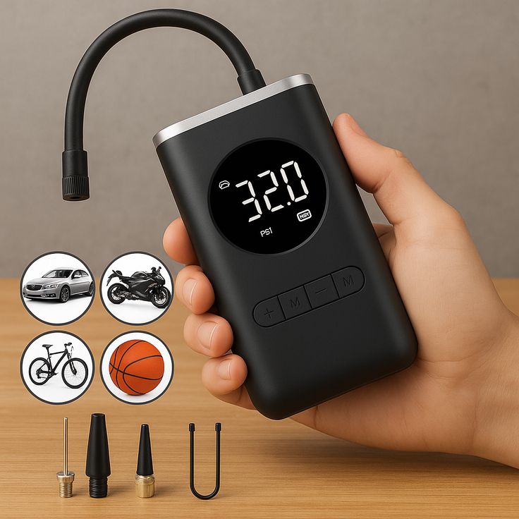 Pompe à air électrique portable